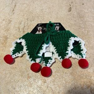 Christmas Shop Holiday Neck Pet Scarf New XS/S
